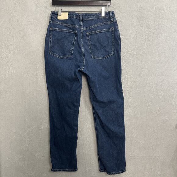 Everlane The Curvy Cheeky Straight Jean Organic Cotton Elastane Women 31x28 - Picture 2 of 10